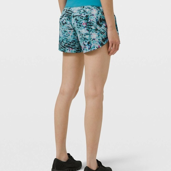 Lululemon Speed Up Short Long *4" | Size 10 | Hawaiian Blue | EUC - Picture 2 of 6